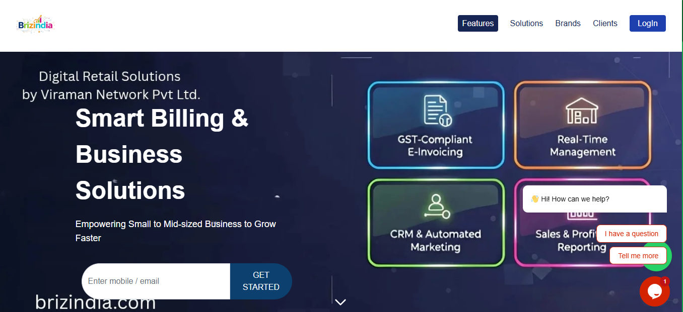 Multivendor Landing Page