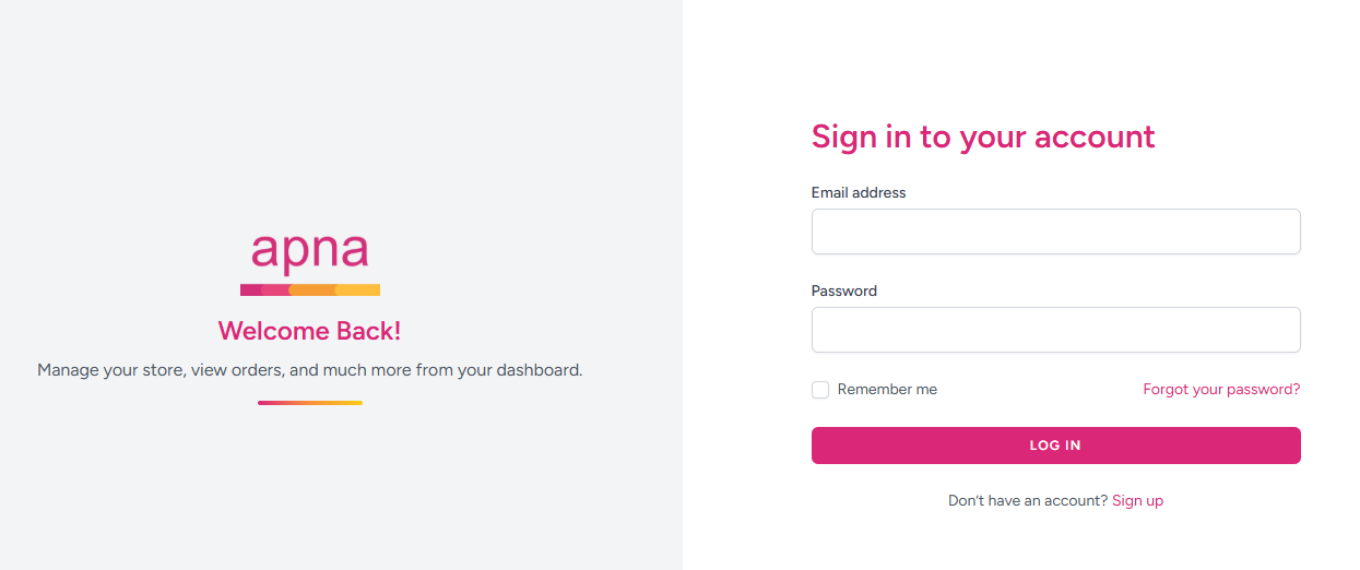 APNA-Complete E-commerce Solution